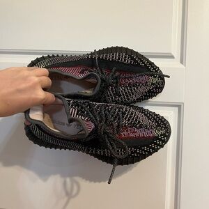 Adidas Yeezy Boost 350 V2 Black Red Sneakers
